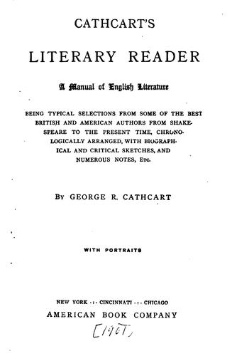 Cathcart's literary reader