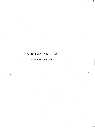 La Roma antica di Ciriaco d'Ancona del secolo XV
