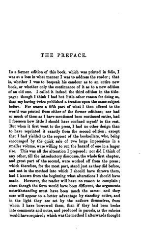 A rational illustration of the Book of common prayer: And Administration of the Sacraments, and ..