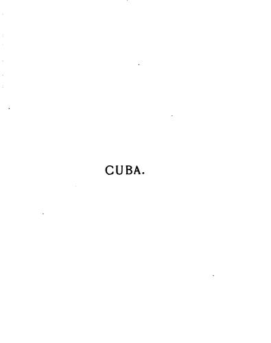 Cuba: And Other Verse