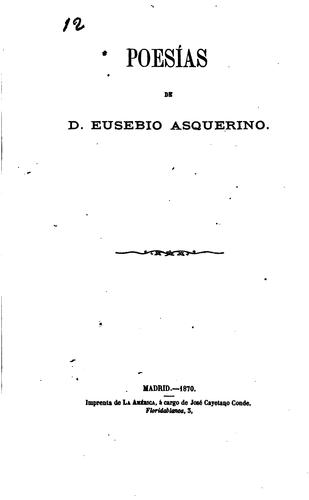 Poesías