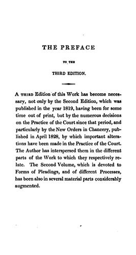 The Practice of the High Court of Chancery: To which is Added a Collection of the Forms of ..