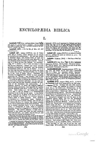 Encyclopædia biblica