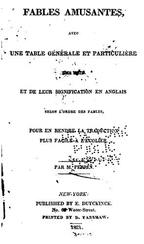 Fables amusantes