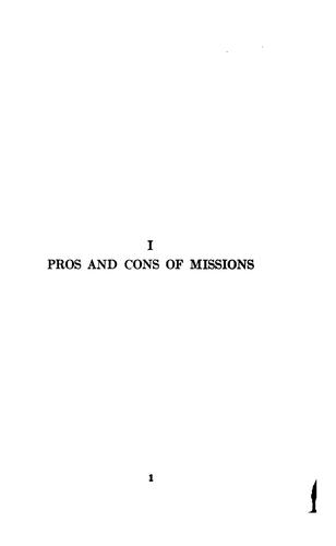 India, Malaysia, and the Philippines: A Practical Study in Missions