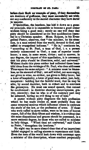 The Portrait of St. Paul: Or, The True Model for Christians and Pastors. Tr ...