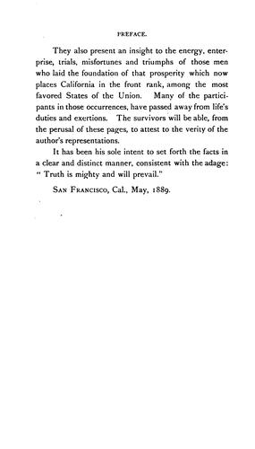 Sixty Years in California: Personal, Political and Military, Under the Mexican Regime; During ..