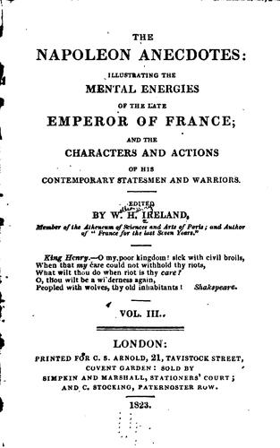 The Napoleon anecdotes