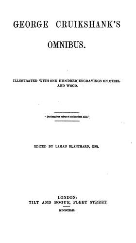 GEORGE CRUIKSHANK'S OMNIBUS