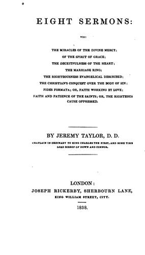 Eight Sermons