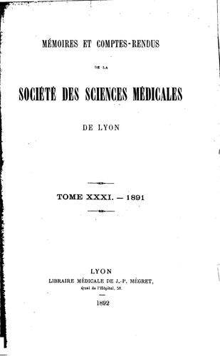 Mémoires et comptes rendus