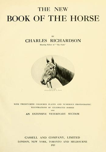 The new book of the horse