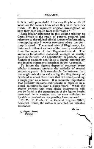 Illegitimacy, and The Influence of Seasons Upon Conduct: Two Studies in ..