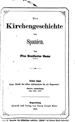 Die Kirchengeschichte von Spanien