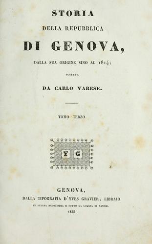 Storia della repubblica di Genova