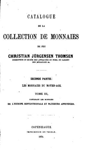 Catalogue de la collection de monnaies