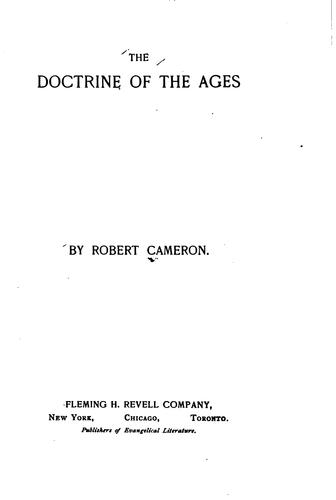 The Doctrine of the Ages