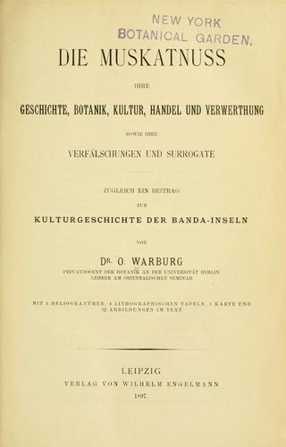 Die Muskatnuss