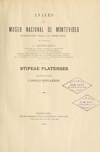Stipeae Platenses