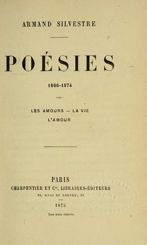 Poésies