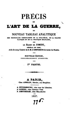 Précis de l'art de la guerre