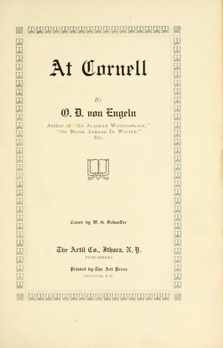 At Cornell
