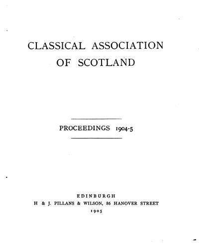 Proceedings