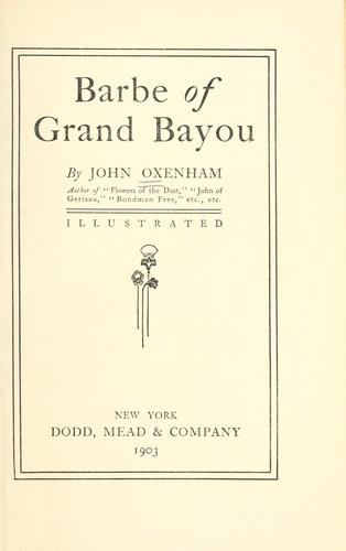Barbe of Grand Bayou
