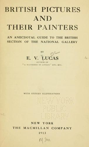 British pictures and their painters