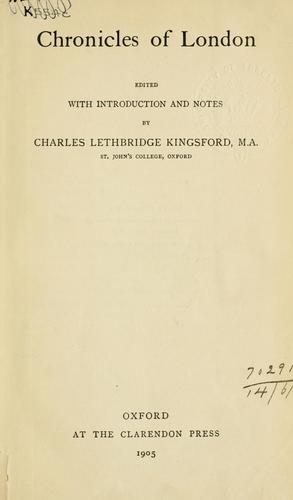 Chronicles of London