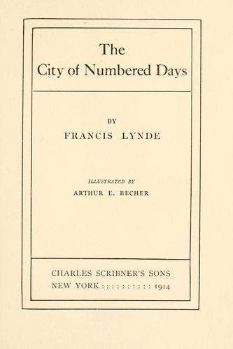 The city of numbered days