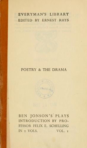 The complete plays of Ben Jonson