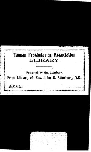 An Ecclesiastical Catechism of the Presbyterian Church: For the Use of Families, Bible-classes ..