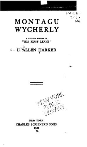 Montagu Wycherly