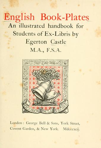 English book-plates
