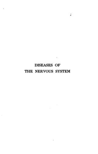 Diseases of the Nervous System