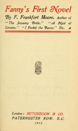 Fanny's first novel