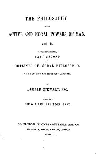 The Collected Works of Dugald Stewart