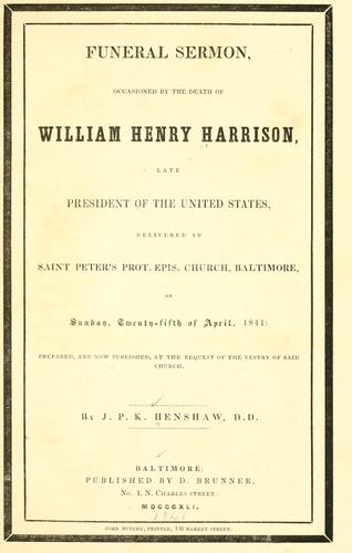 Funeral sermon