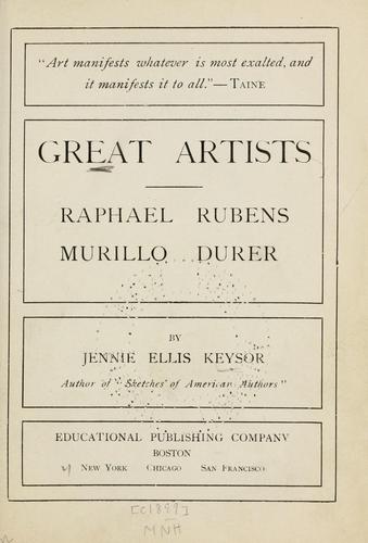 Great artists