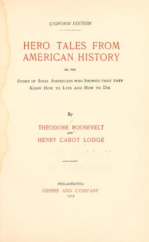 Hero tales from American history