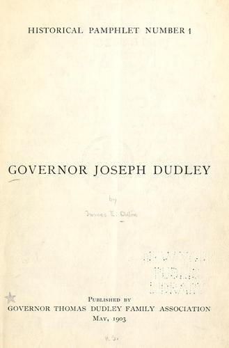 Historical pamphlet