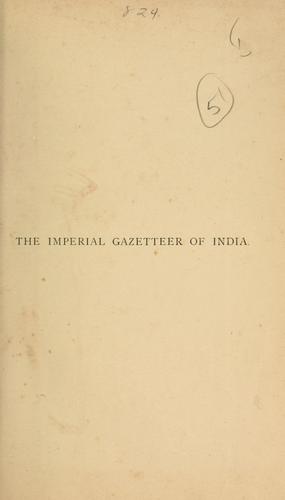 Imperial gazetteer of India