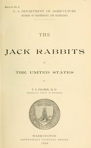 The jack rabbits of the United States