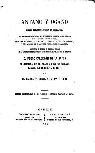 Antaño y Ogaño