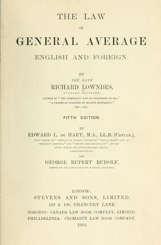 The law of general average