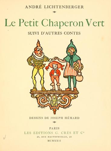 Le petit chaperon vert