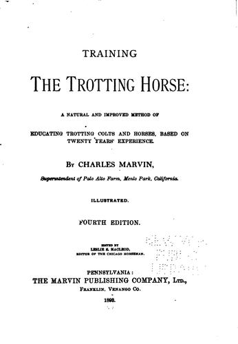 Training The Trotting Horse