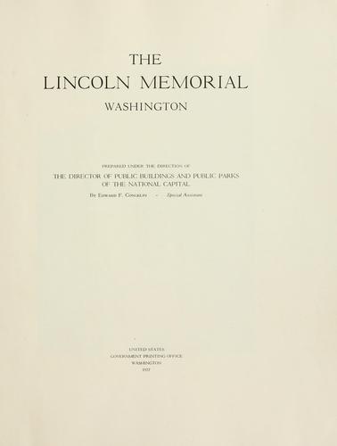 The Lincoln memorial