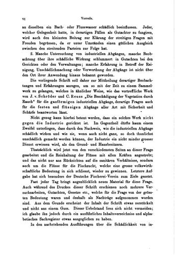 Die Verunreinigung der Gewässer: Deren schädliche folgen, nebst Mitteln zur ..